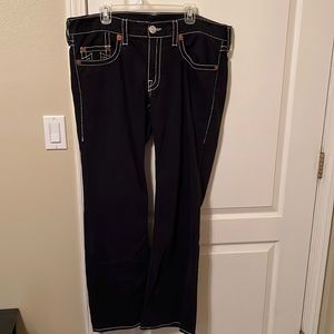 USED TRUE RELIGION MENS JEANS 38x33